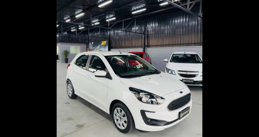 Ford KA 1.0 SE/SE Plus TiVCT Flex 5p  - Branca - 2020/2020