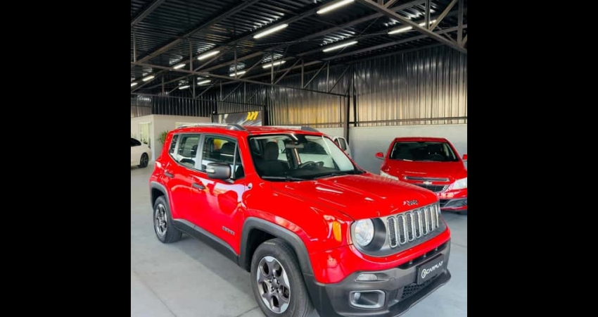 Jeep Renegade Sport 1.8 4x2 Flex 16V Mec.  - Vermelha - 2015/2016
