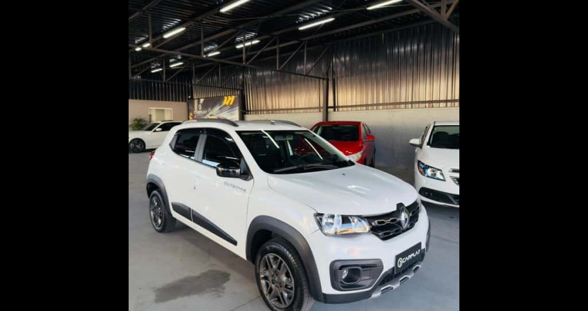 Renault Kwid OUTSIDER 1.0 Flex 12V 5p Mec.  - Branca - 2019/2020