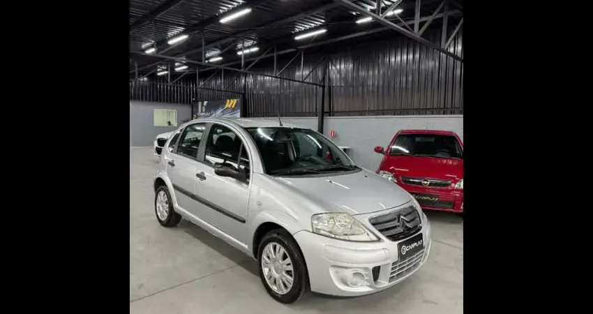 Citroën C3 CITROEN /C3 GLX 14 FLEX - Prata - 2011/2011