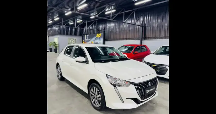 Peugeot 208 Allure 1.6 Flex 16V 5p Aut.  - Branca - 2022/2023