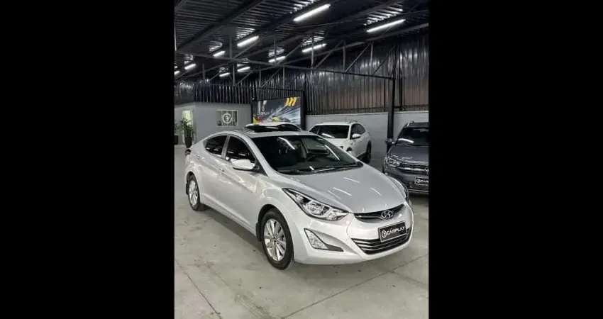 Hyundai Elantra GLS 2.0 16V Flex Aut.  - Prata - 2014/2015