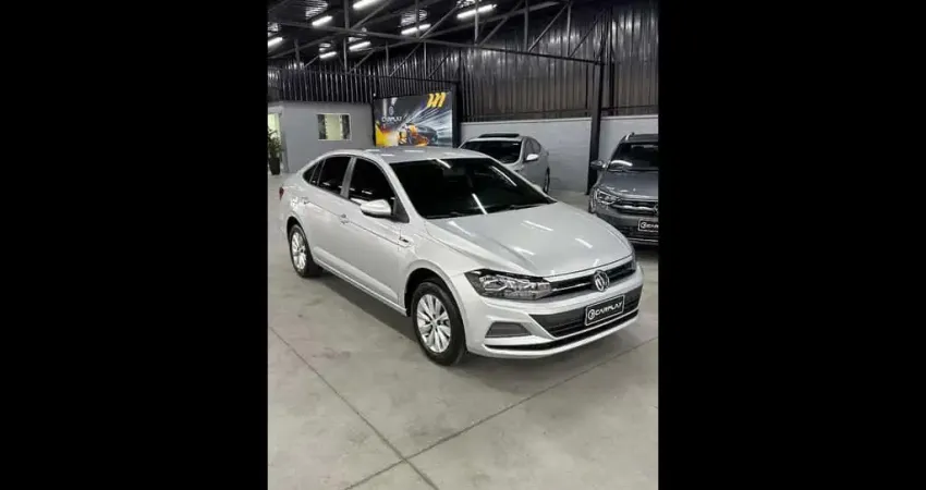 Volkswagen Virtus 1.6 MSI Flex 16V 5p Mec.  - Prata - 2018/2019