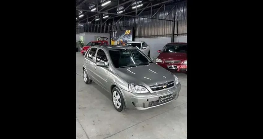 Chevrolet Corsa Hatch Corsa Hat. Premium 1.4 8V ECONOFLEX 5p  - Cinza - 2007/2008