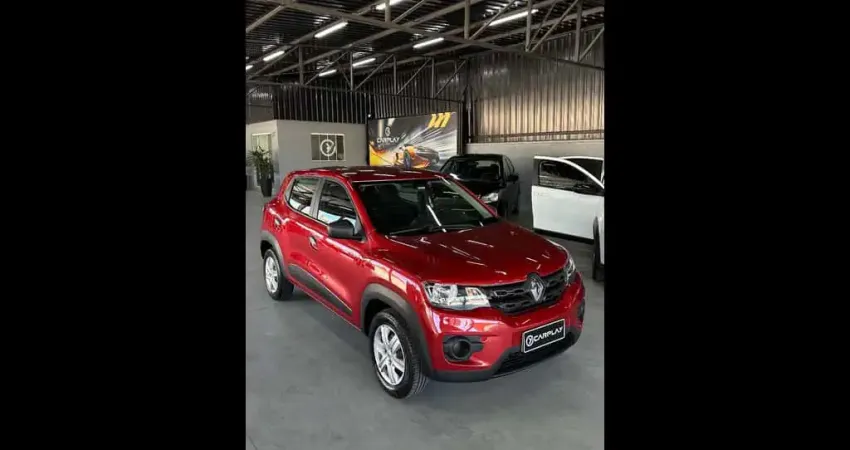 Renault Kwid Zen 1.0 Flex 12V 5p Mec.  - Vermelha - 2021/2022