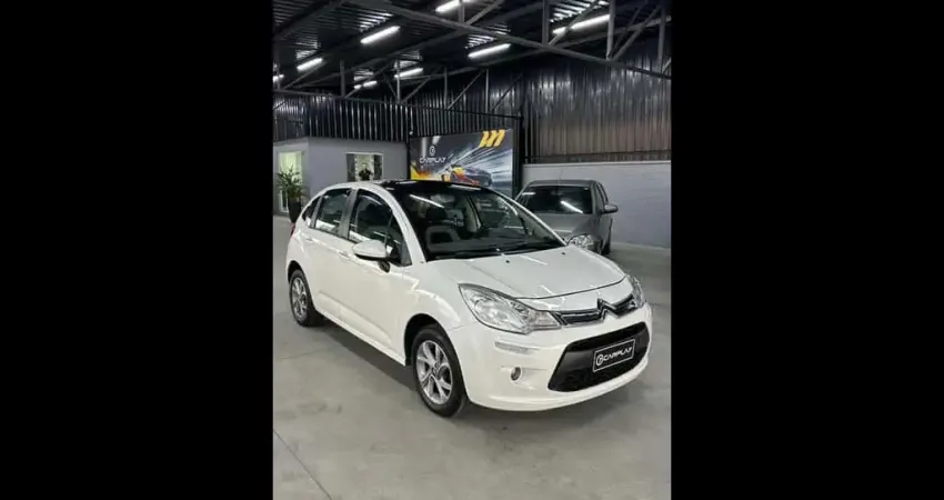 Citroën C3 TENDENCE 1.5 - Branca - 2012/2013