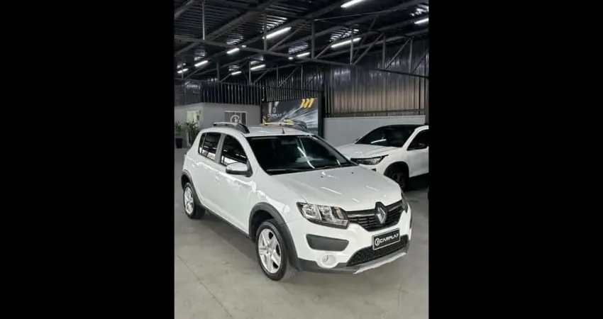 Renault Sandero STEPWAY Flex 1.6 16V 5p - Branca - 2018/2019