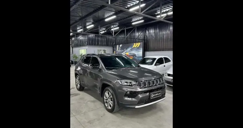 Jeep Compass LONG. T270 1.3 TB 4x2 Flex Aut.  - Cinza - 2022/2023