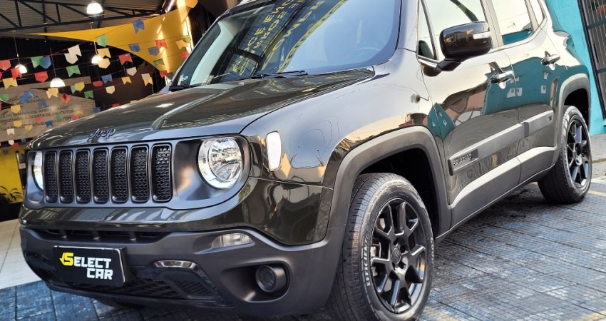Jeep Renegade Sport Night Eagle 1.8 4x2 2021 Flex AT | IMPECÁVEL!