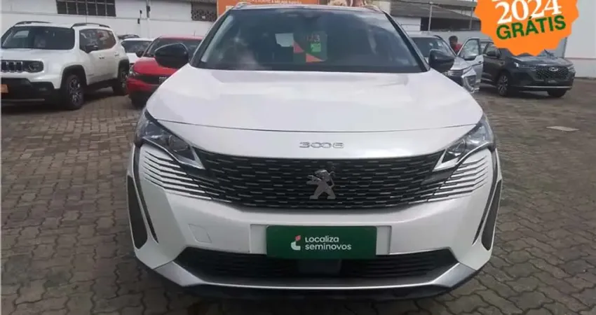 Peugeot 3008 2023 1.6 16v thp gasolina griffe automático