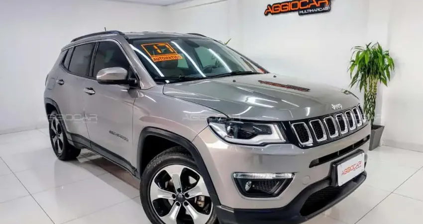 JEEP COMPASS LONGITUDE 2.0 FLEX 2017 (PACOTE BEATS)
