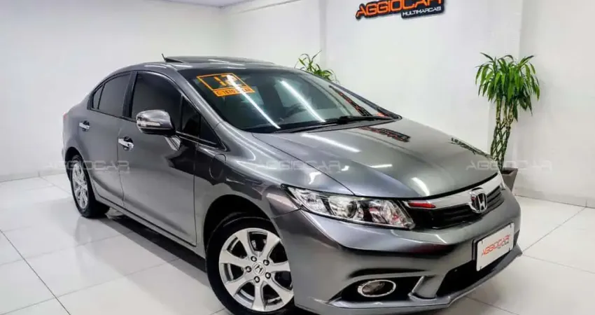 HONDA CIVIC SEDAN EXS 1.8 CVT FLEX (C/TETO) 2012