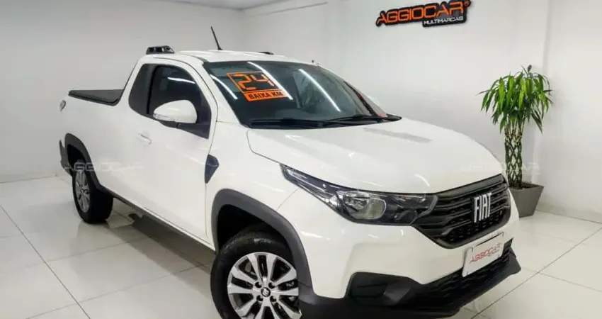 FIAT STRADA FREEDOM CS 1.3 FLEX 2024 (PACK RODAS+SOM+CAPOTA+ENGATE) 