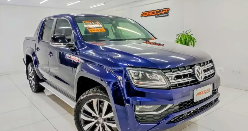 VOLKSWAGEN AMAROK EXTREME V6 2024 21.300 KM AZUL RAVENNA