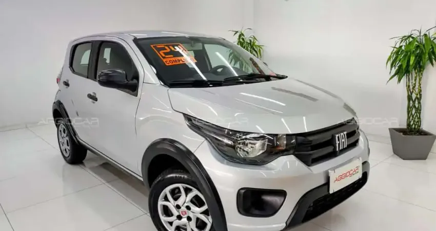 FIAT MOBI LIKE FLEX PRATA 2024 COMPLETO