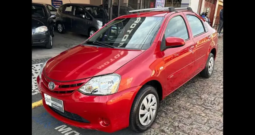 ETIOS X Sedan 1.5 Flex 16V 4p Mec.