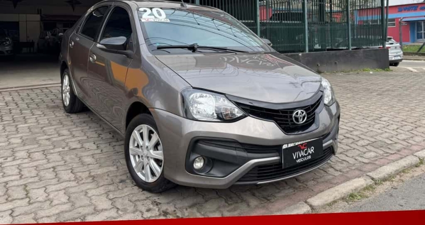 Toyota Etios 2020 1.5 x plus sedan 16v flex 4p automático