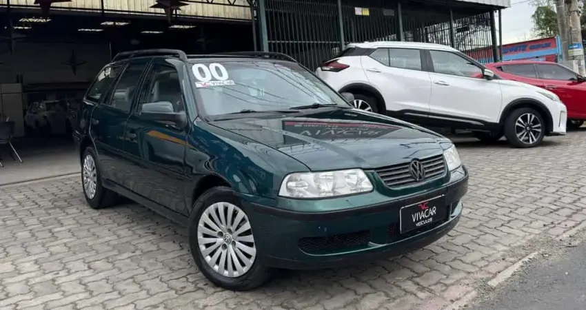 Volkswagen Parati 2000 1.6 mi 8v gasolina 4p manual g.iii