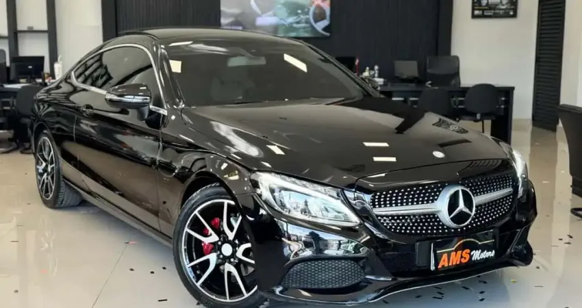 MERCEDES-BENZ C-180 CGI COUPE 1.6 TB 16V AUT. 2018