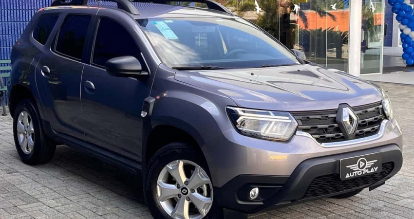 Renault Duster Intense Plus 1.6 16V Flex Aut. - Cinza - 2024/2025