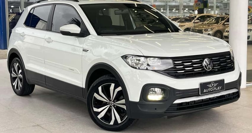 Volkswagen T-Cross Comfor. 200 TSI 1.0 Flex 5p Aut.  - Branca - 2021/2022