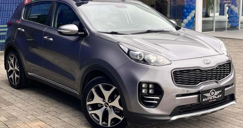 Kia Sportage EX 2.0 16V/ 2.0 16V Flex Aut.  - Prata - 2016/2017