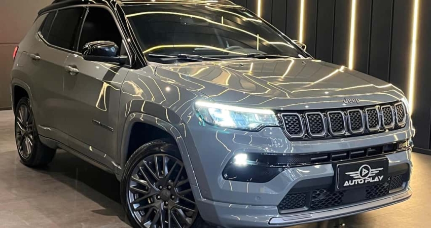 Jeep Compass S T270 1.3 TB 4x2 Flex Aut.  - Cinza - 2023/2023