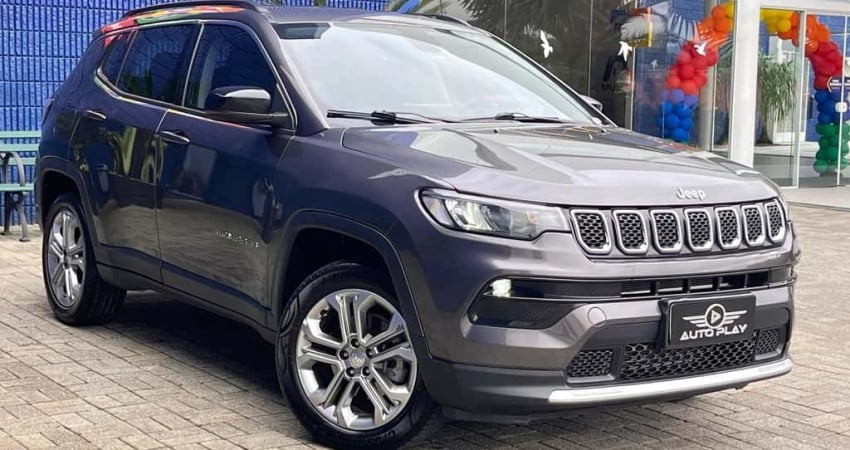 Jeep Compass LONG. T270 1.3 TB 4x2 Flex Aut.  - Cinza - 2023/2023