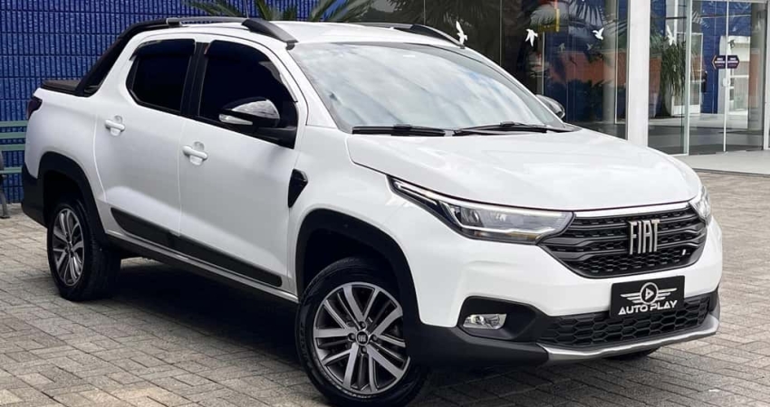 Fiat Strada Volcano 1.3 Flex 8V CD Aut. - Branca - 2025/2025