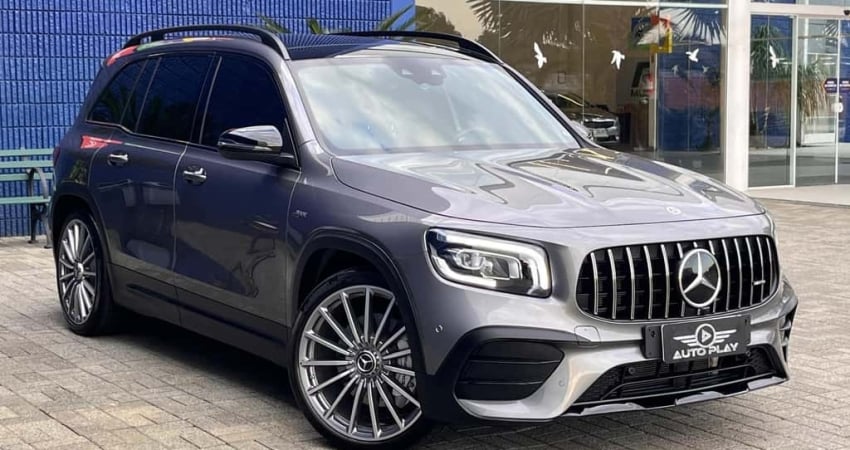 Mercedes-Benz GLB 35 AMG 4MATIC 2.0 Turbo Aut.  - Cinza - 2022/2022