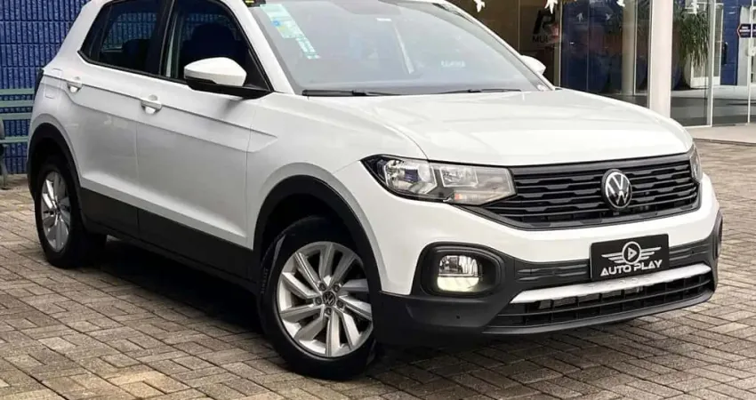 Volkswagen T-Cross 200 TSI 1.0  Flex 12V 5p Aut.  - Branca - 2022/2023