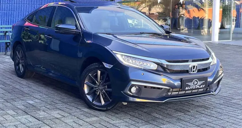 Honda Civic Sedan TOURING 1.5 Turbo 16V Aut.4p  - Azul - 2020/2020