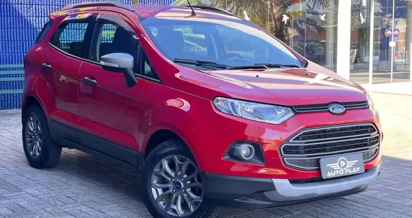 Ford EcoSport FREESTYLE 1.6 16V Flex 5p  - Vermelha - 2016/2017