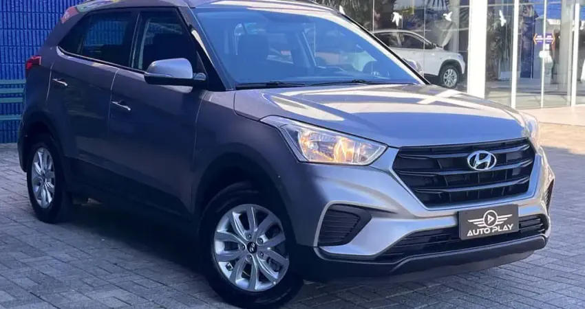 Hyundai Creta Action 1.6 16V Flex Aut.  - Prata - 2020/2021
