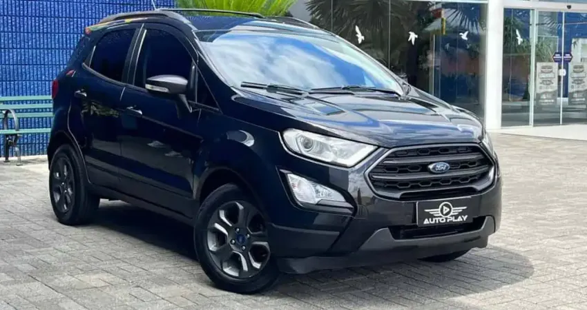 Ford EcoSport FREESTYLE 1.5 12V Flex 5p Aut.  - Preta - 2018/2019