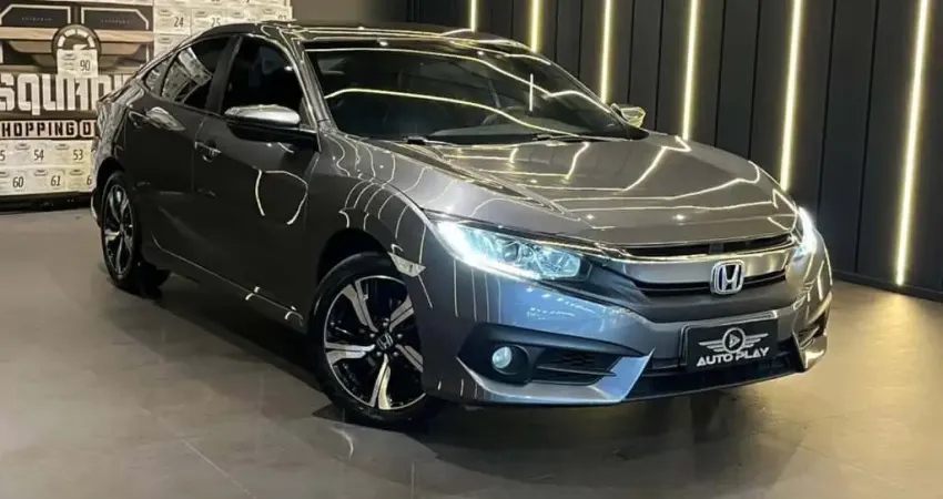 Honda Civic Sedan EXL 2.0 Flex 16V Aut.4p  - Cinza - 2017/2017