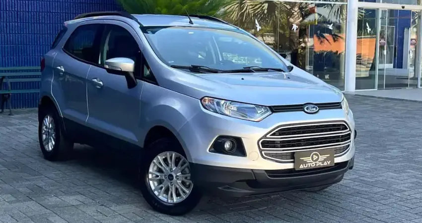 Ford EcoSport SE 1.6 16V Flex 5p Mec. - Prata - 2016/2017
