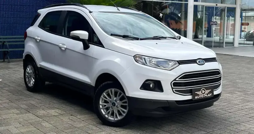Ford EcoSport SE 1.6 16V Flex 5p Mec.  - Branca - 2014/2015