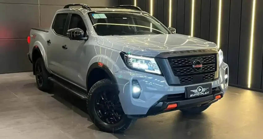 Nissan Frontier PRO4X CD 4x4 2.3 Bi-TB Die. Aut  - Cinza - 2022/2023