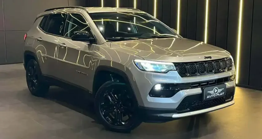 Jeep Compass LONG. T270 1.3 TB 4x2 Flex Aut.  - Prata - 2021/2022