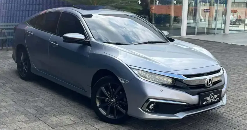Honda Civic Sedan TOURING 1.5 Turbo 16V Aut.4p  - Prata - 2020/2020