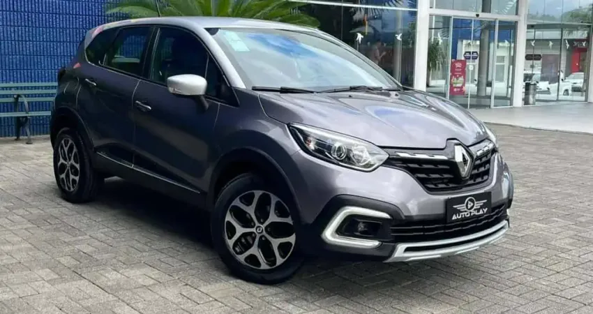 Renault Captur Intense 1.3 TB 16V Flex 5p Aut.  - Cinza - 2022/2023