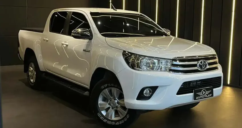 Toyota Hilux CD SRV 4x4 2.8 TDI Diesel Aut.  - Branca - 2016/2016