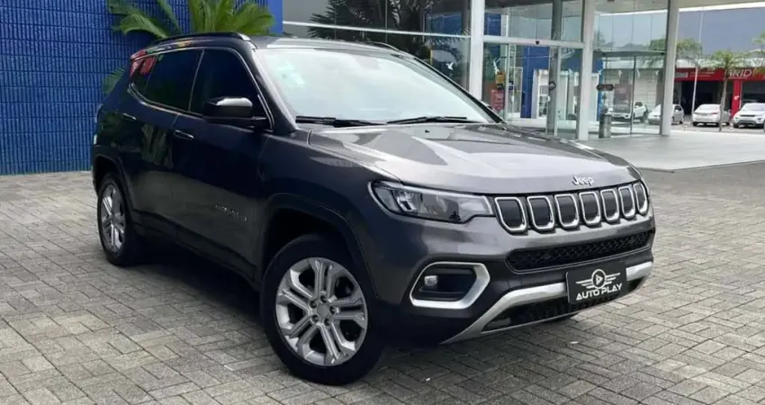 Jeep Compass LONG. TD 350 2.0 4x4 Diesel Aut.  - Cinza - 2022/2022