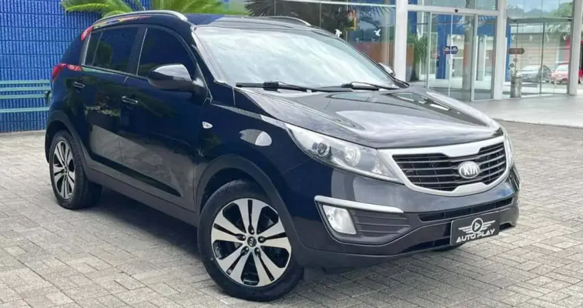 Kia Sportage LX 2.0 16V/ 2.0 16V Flex  Aut.  - Preta - 2013/2014