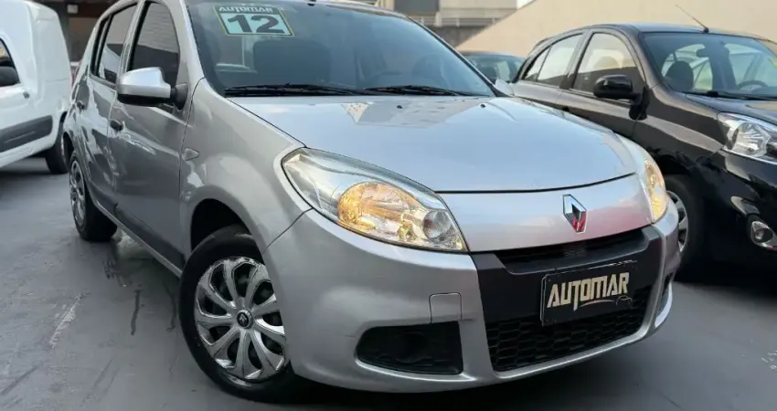 Renault Sandero 1.6 Expression 2012 completo km baixo