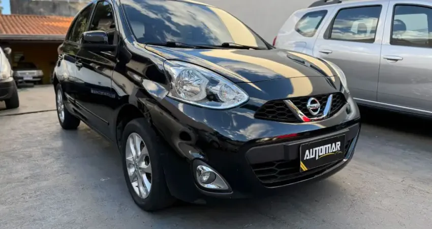 Nissan March 1.0 Sv 2016 completo flex manual