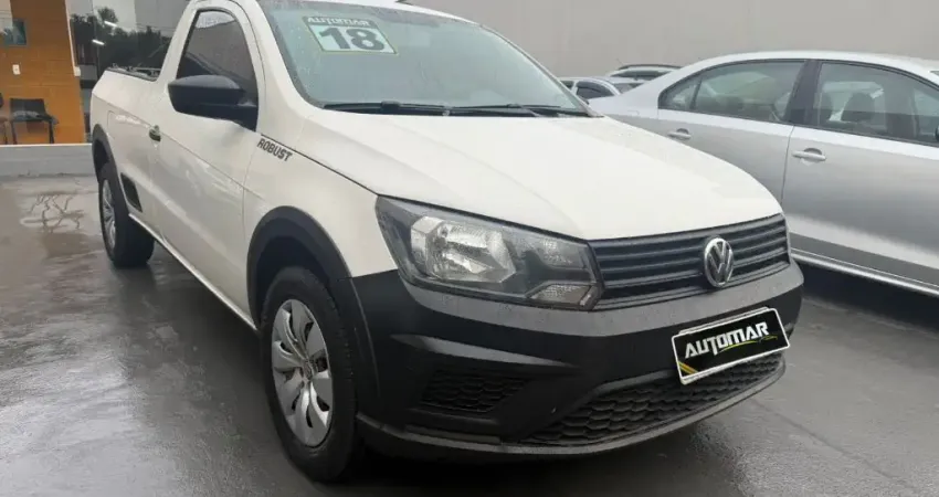 Vw saveiro 1.6 Robust 2018 completo laudo aprovado