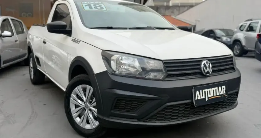 Vw saveiro 1.6 Robust 2018 completo laudo aprovado
