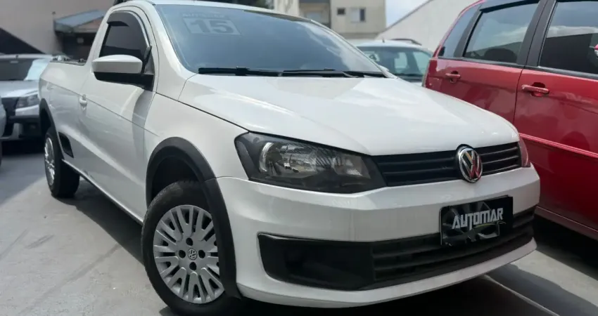 Vw Saveiro 1.6 Trend 2015 completa flex